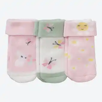NKD Baby-mädchen-frottee-socken, 3er-pack Angebot