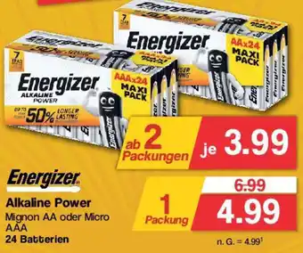 Famila Nord West Energizer Alkaline Power AAA Angebot