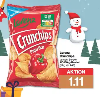 Famila Nord West Lorenz Crunchips 110-150 g Beutel Angebot