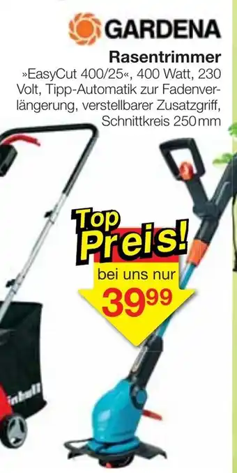 Jawoll Gardena Rasentrimmer Angebot