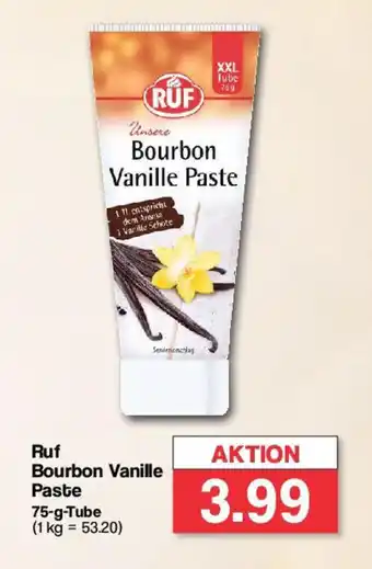 Famila Nord West Ruf Bourbon Vanille Paste 75 g Tube Angebot