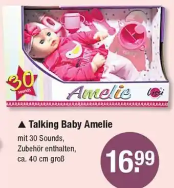 V Markt Talking Baby Amelie Amelie Angebot