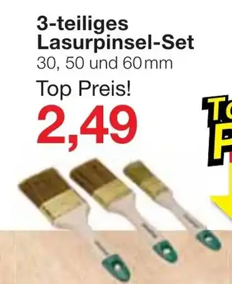 Jawoll 3 teiliges Lasurpinsel Set Angebot