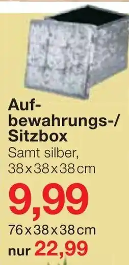 Jawoll Aufbewahrungs Sitzbox Angebot