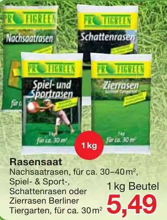 Jawoll Rasensaat 1kg Angebot