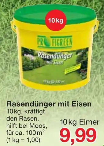 Jawoll Rasendünger mit Eisen 10kg Angebot