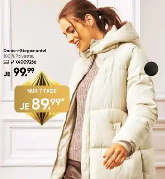 Galeria MANGUUN Damen Steppmantel Angebot
