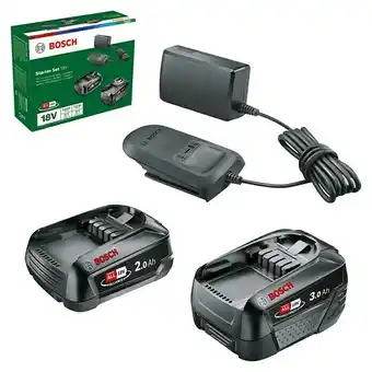 Bauhaus Bosch power for all 18v akku & ladegerät alliance aktions-starter-set (18 v, 2 akkus, 2 ah - 3 ah) Angebot