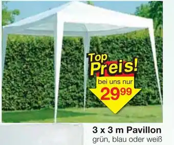 Jawoll 3x3m Pavillon Angebot