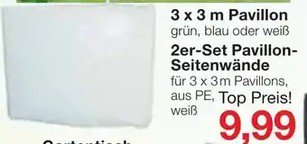 Jawoll 2er Set Pavillon Seitenwände Angebot