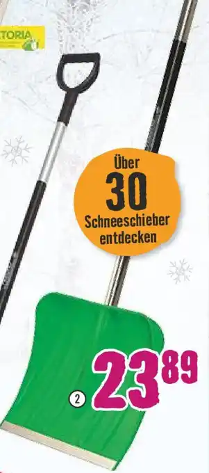 Hornbach Schneeschieber Angebot