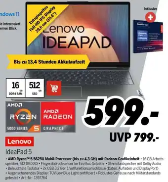 MEDIMAX Lenovo IdeaPad 5 Angebot