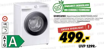 MEDIMAX SAMSUNG Waschmaschine WW8XT604ALHAS2 Angebot