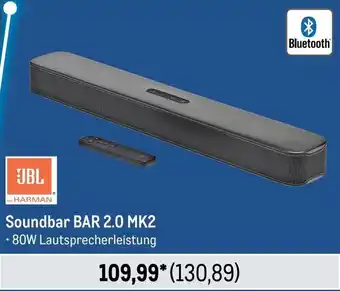 METRO JBL Soundbar BAR 2.0 MK2 Angebot