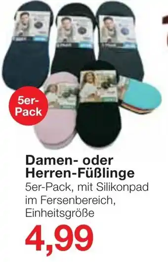 Jawoll Damen oder Herren Füßlinge Angebot