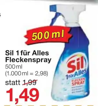 Jawoll Sil 1 für Alles Fleckenspray 500ml Angebot