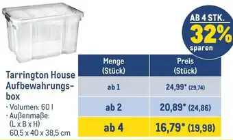 METRO Tarrington House Aufbewahrungsbox Angebot