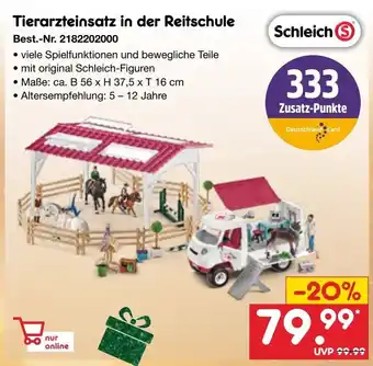 Netto Marken-Discount Tierarzteinsatz in der Reitschule Angebot