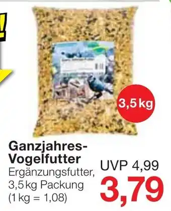 Jawoll Ganzjahres Vogelfutter 3,5kg Angebot