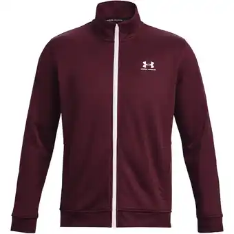 Intersport Under armour sportstyle tricot jacket dark maroon s Angebot