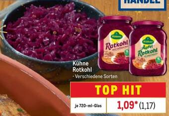 METRO Kühne Rotkohl 720 ml Glas Angebot