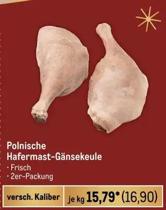 METRO Polnische Hafermast-Gänsebrust Angebot