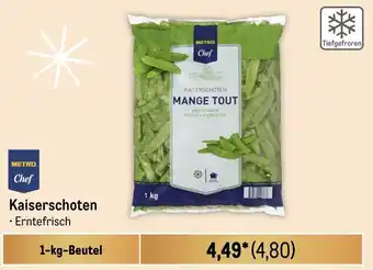 METRO METRO Chef Kaiserschoten 1-kg-Beutel Angebot