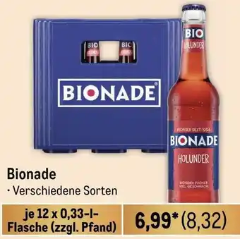 METRO Bionade 12x0,33 L Flasche Angebot