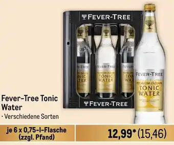 METRO Fever-Tree Tonic Water 6x0,75 L Flasche Angebot