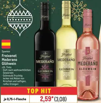 METRO Spanien Freixenet Mederano Glühwein 0,75 L Flasche Angebot