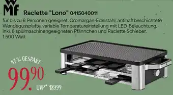 V Markt WMF Raclette "Lono" 0415040011 Angebot