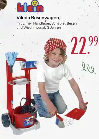 V Markt klein Vileda Besenwagen Angebot