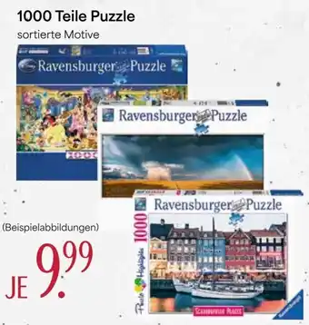V Markt Ravensburger 1000 Teile Puzzle Angebot