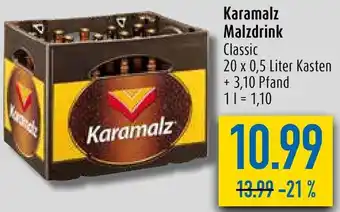 diska Karamalz Malzdrink 20 x 0,5 Liter Kasten Angebot