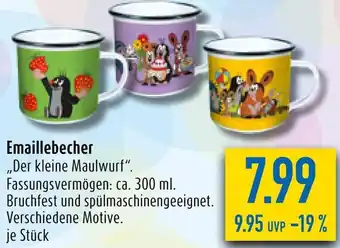 diska Emaillebecher Angebot