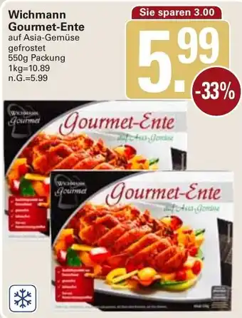 WEZ Wichmann Gourmet-Ente 550 g Packung Angebot