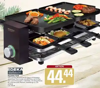 WEZ EDEKA zuhause Raclette Grill Angebot