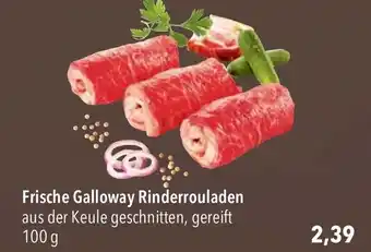 CITTI Markt Frische Galloway Rinderrouladen aus der Keule geschnitten, gereift 100 g Angebot