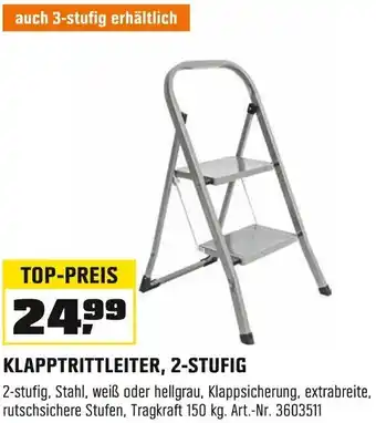 OBI KLAPPTRITTLEITER, 2-STUFIG Angebot