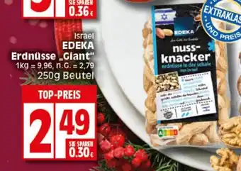 Elli Markt EDEKA Erdnüsse „Giant" 250g Angebot