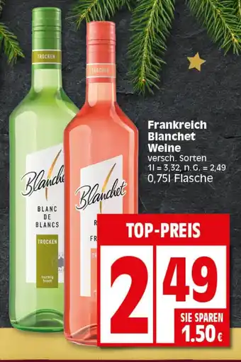 Elli Markt Blanchet Weine 750ml Angebot