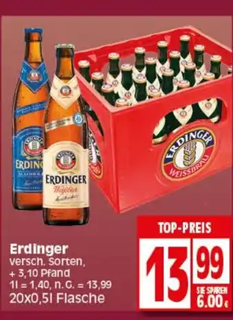 Elli Markt Erdinger versch. Sorten, 20*500ml Angebot