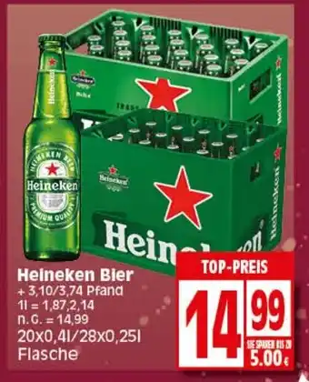 Elli Markt Heineken Bier 20*400/28*250ml Angebot