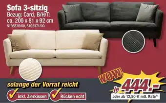 Poco Sofa 3-sitzig Angebot