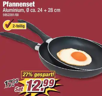 Poco Pfannenset Angebot