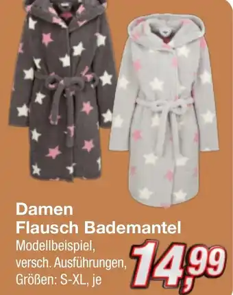 KiK Damen Flausch Bademantel Angebot