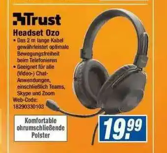 Expert Trust Headset Ozo Angebot