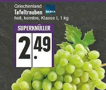 E-Center Griechenland Tafeltrauben Edeka Angebot