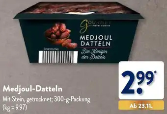 Aldi Nord Gourmet Finest Cuisine Medjoul-Datteln 300 g Packung Angebot