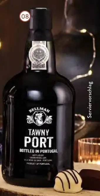 Aldi Nord BELLMAN Portwein Tawny Port 0,75 L Flasche Angebot
